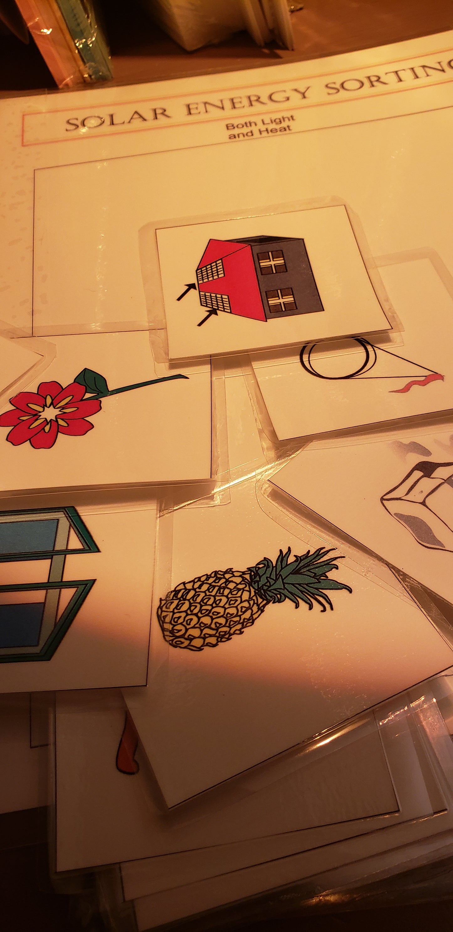 Solar Energy Cut and Paste Card Sort