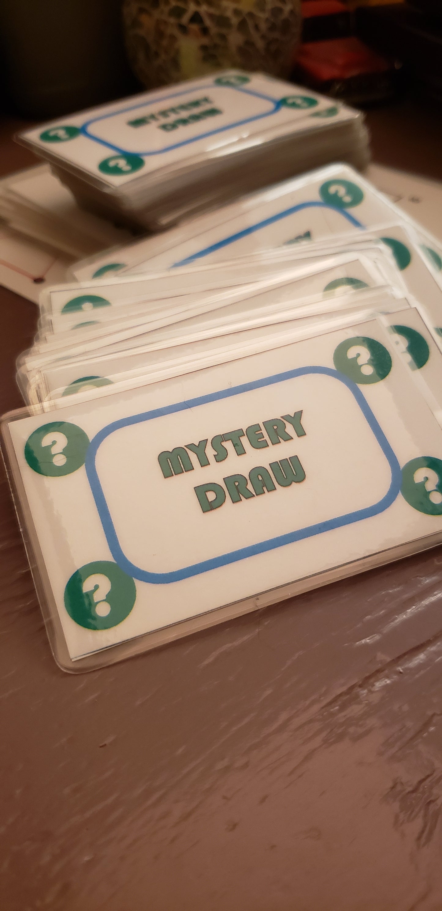 Mystery Draw for Quadrilaterals 3-way Matching Game