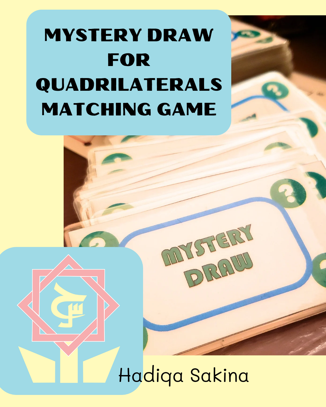 Mystery Draw for Quadrilaterals 3-way Matching Game